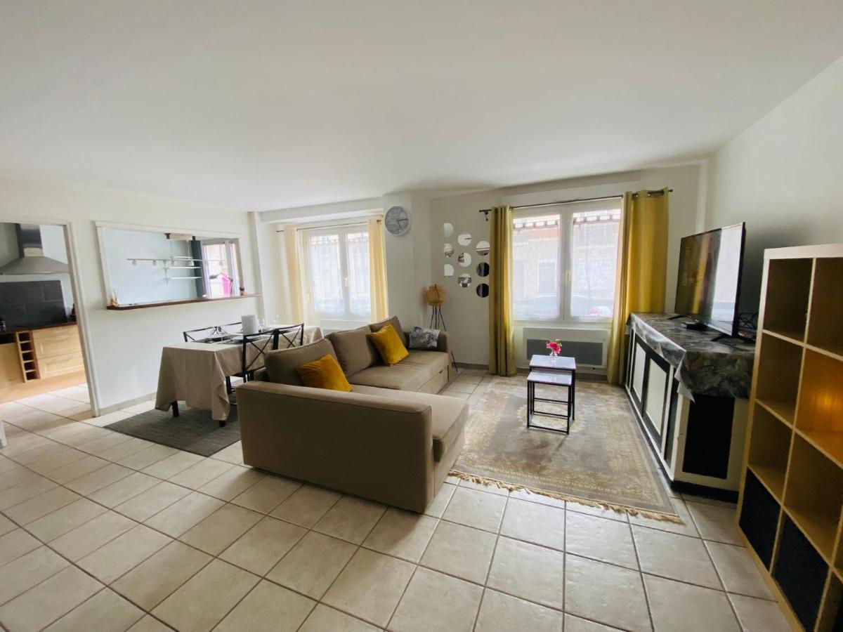 Apartmán Parking & 100M2 En Plein Centre Ville Remeš Exteriér fotografie